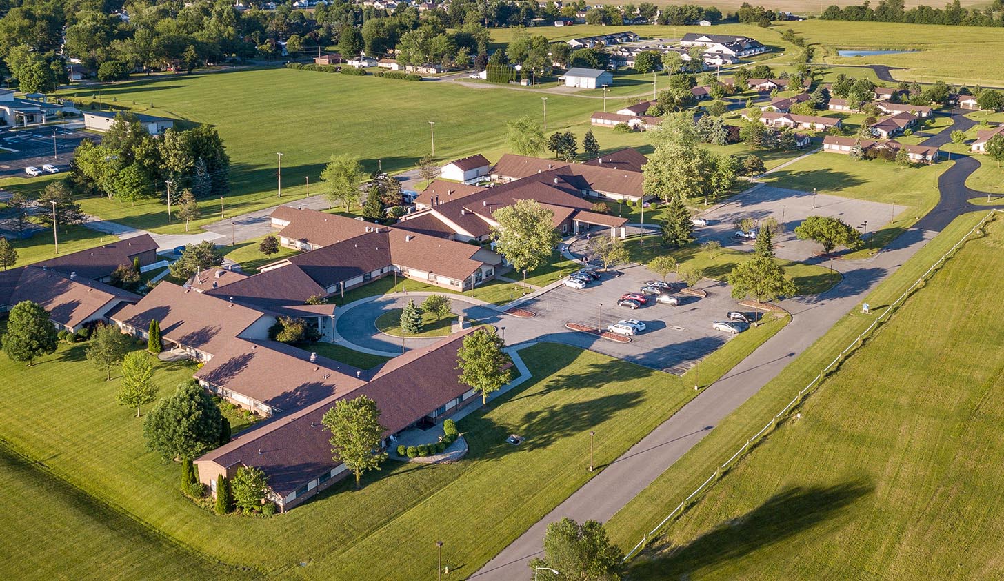 Napoleon Campus aerial view